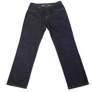 COS Jeans Women's 14P Dark Wash Embellished Pocket Jeans‎ Vintage
